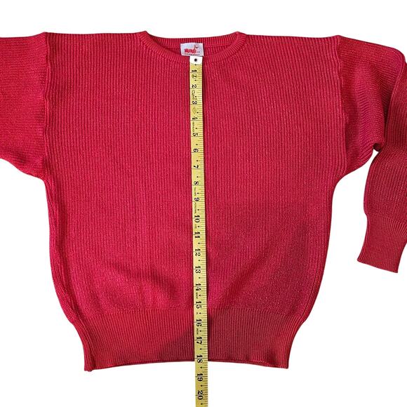 Mondi Red Wool Knit Sweater - Picture 6 of 8